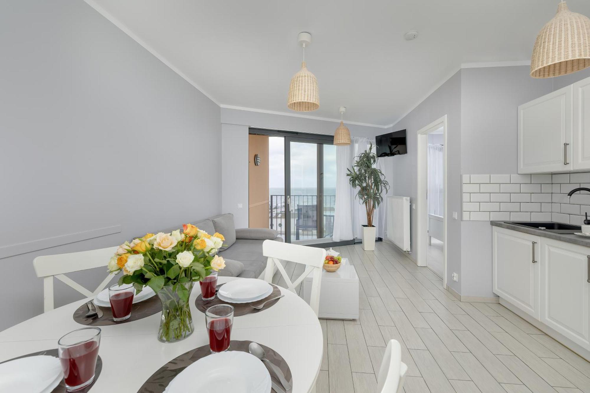 Apartamenty Horyzont Seaview By Rent Like Home Мендзыздрое Экстерьер фото