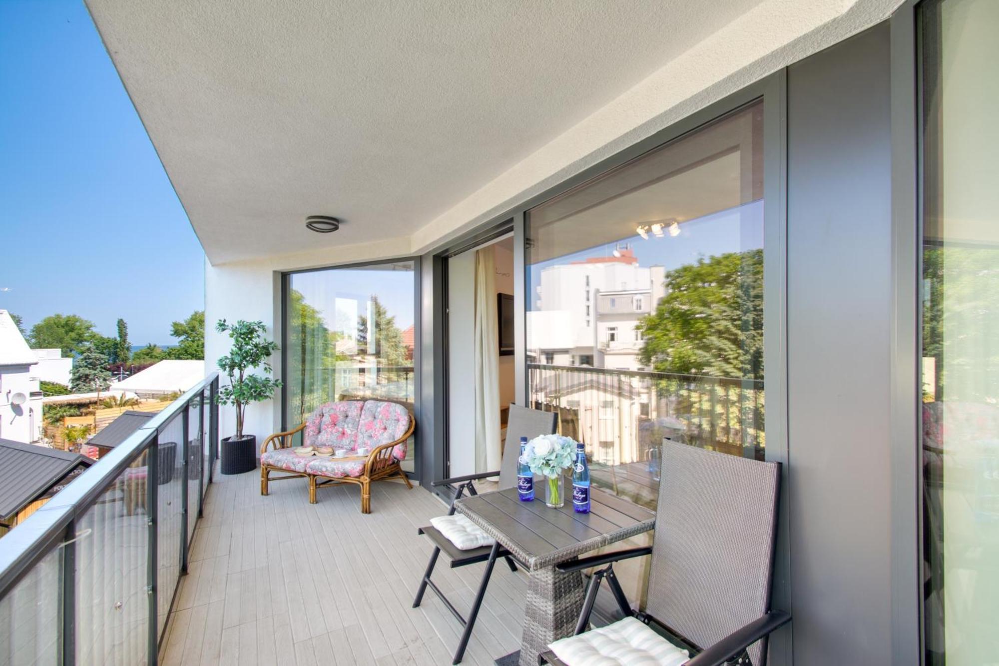 Apartamenty Horyzont Seaview By Rent Like Home Мендзыздрое Экстерьер фото
